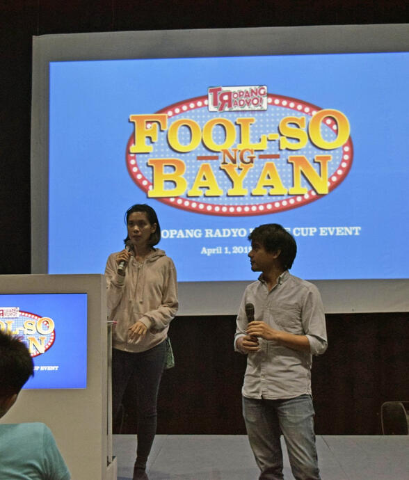 DZUP x UP Department of BroadComm live radio event