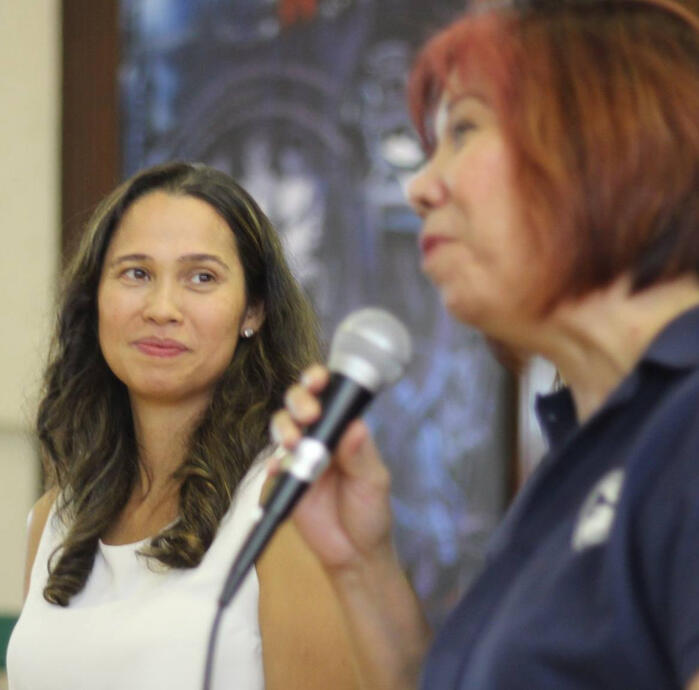 Ms. Maricel Laxa & Dr. Bolet Bautista at Celebrate Life