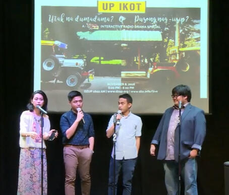 Co-hosting Tropang Radyo's Live Broadcast
